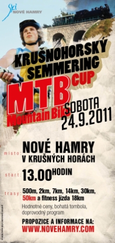 KRUŠNOHORSKÝ SEMMERING CUP - MTB. Nové Hamry 