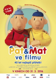 Pat a Mat ve filmu – ČR, 80min., animovaný