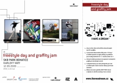 I have a dream freestyle day and graffity jam