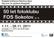 50. let fotoklubu FOS SOKOLOV, o.s.