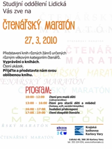 ČTENÁŘSKÝ MARATÓN