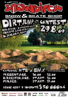 Dirt jump contest